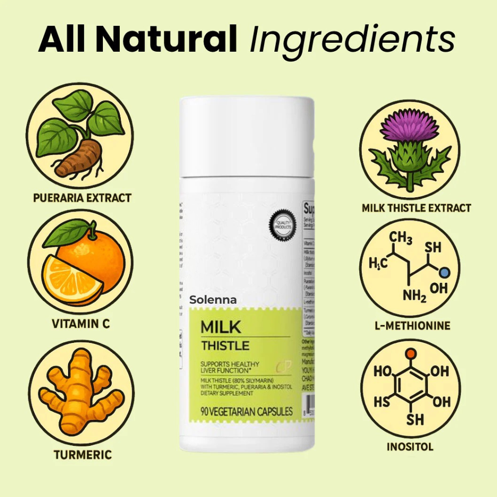 Milk Thistle Liver Support & Detox