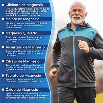 Complejo de magnesio Seloura 7 en 1