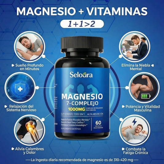 Complejo de magnesio Seloura 7 en 1