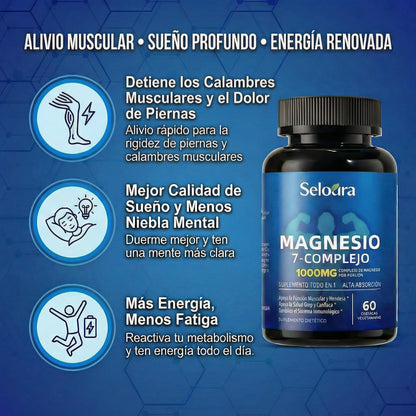 Complejo de magnesio Seloura 7 en 1
